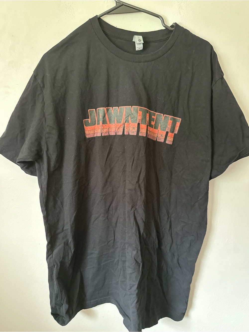 Jawntent Black Graphic Tee - Casual Men's Shirt